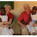 President Corky Randolph And Two Children